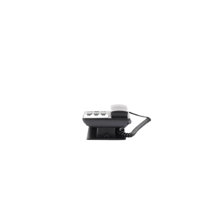 Teléfono IP Hotelero, 2 líneas SIP con 2 cuentas, codec Opus, IPV4/IPV6, color negro, con gestión en la nube GDMS