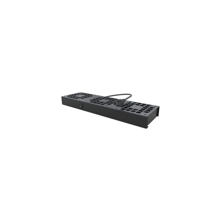 Kit de 3 Ventiladores 110 Vca (12 x 12 cm) con Clavija para Gabinete de Piso