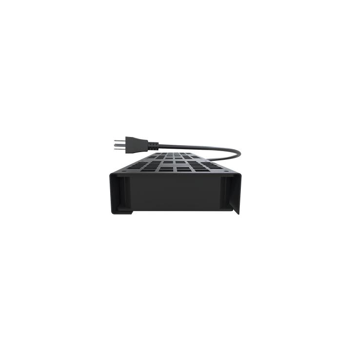 Kit de 3 Ventiladores 110 Vca (12 x 12 cm) con Clavija para Gabinete de Piso