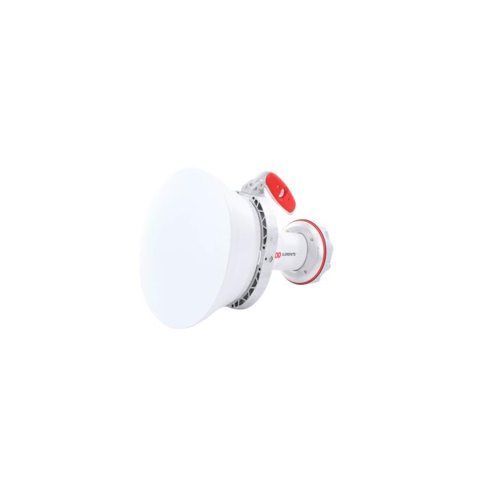 Antena asimétrica de 30° (30°H 20°V) 20.5 dBi tipo cuerno 5180-6000 MHz altamente eficiente, sin cables, sin