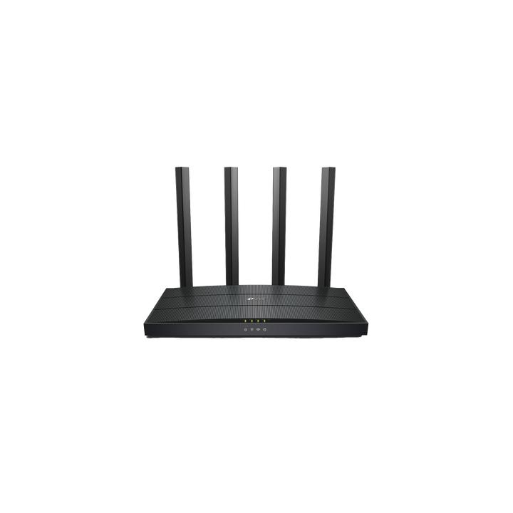 Router WiFi 6 AX 1500Mbps / MU-MIMO 2X2 y OFDMA / 1 Puerto WAN 10/100/1000 Mbps / 3 Puertos LAN 10/100/1000 Mbps / 4