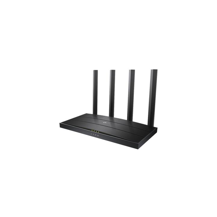 Router WiFi 6 AX 1500Mbps / MU-MIMO 2X2 y OFDMA / 1 Puerto WAN 10/100/1000 Mbps / 3 Puertos LAN 10/100/1000 Mbps / 4