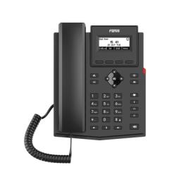 Teléfono IP / 2 Líneas SIP / Pantalla LCD 2.3" 132x64 / Audio HD G.722 y Opus / Conferencia 6 Vías / PoE 802.3af /