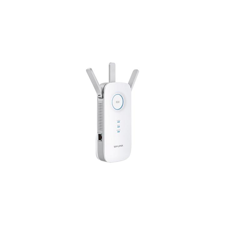 Repetidor / Extensor de Cobertura WiFi AC, 1750 Mbps, doble banda 2.4 GHz y 5 GHz, con 1 puerto 10/100/1000 Mbps, 3