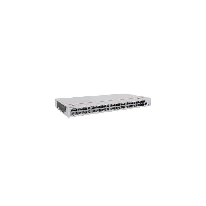 Switch de Distribución/Core Gigabit Administrable PoE Capa 3 / 48 puertos 10/100/1000 Mbps (PoE) / 4 Puertos 10GE SFP+