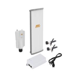Kit de radio A5x con antena N545X4, 4.9 a 6.4 GHz, 700 Mbps, hasta 64 usuarios concurrentes,  Monitoreo a travez de la