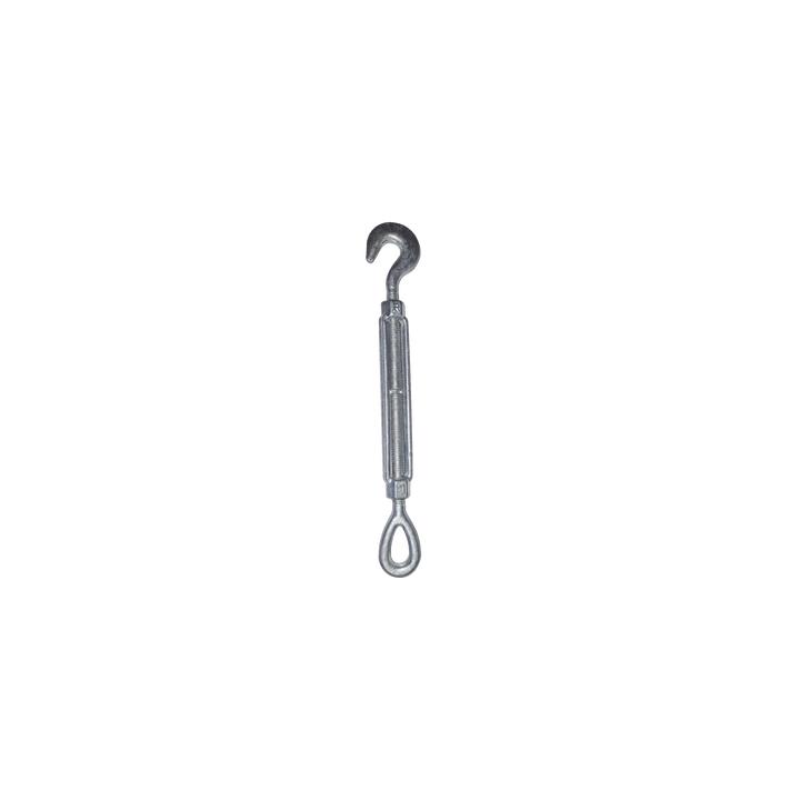 Tensor de 1/2" x 6" Acero Forjado OJO-GANCHO Galv. Inmersión en Caliente (Carga Max. 1500 Lbs).
