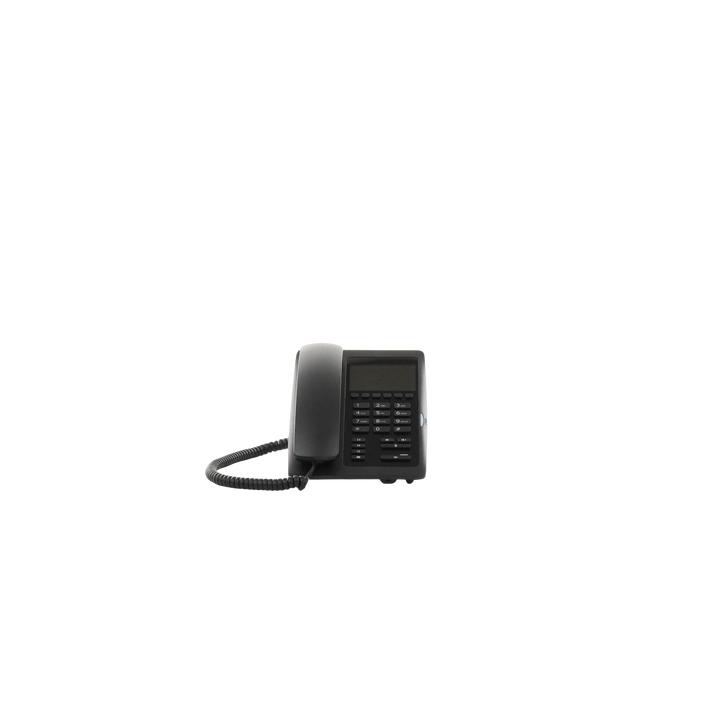 (H5W Color Negro)Teléfono IP WiFi para Hotelería, profesional de gama alta con pantalla LCD de 3.5 pulgadas a color,
