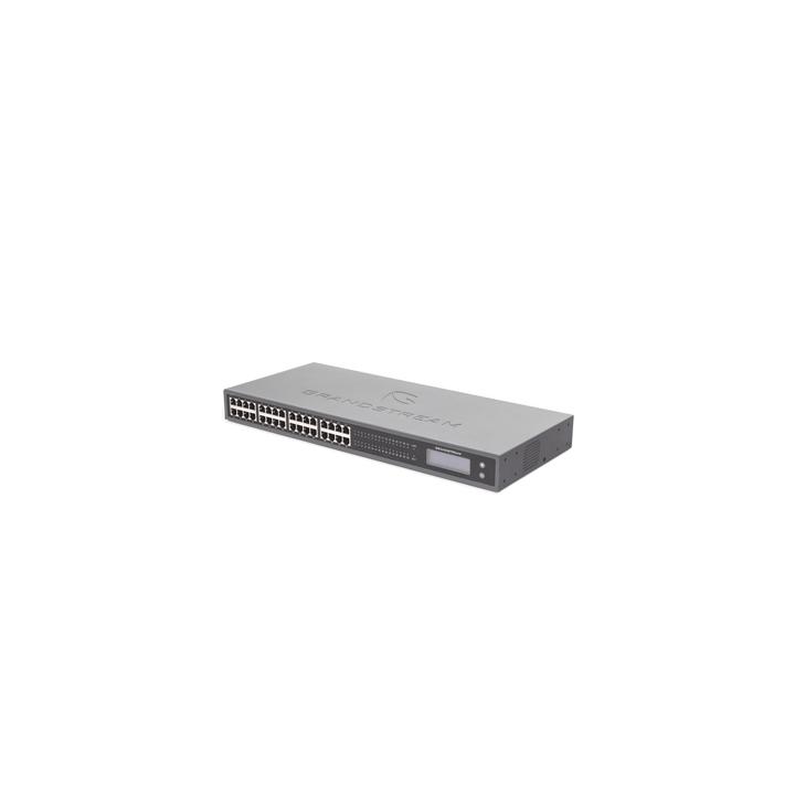 Adaptador VoIP GrandStream de 32 FXS 2 puertos telco 50 pins p/montaje en rack