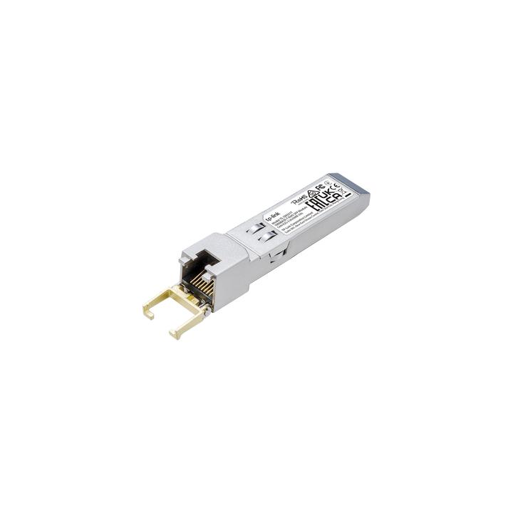 Transceptor mini-GBIC SFP RJ45 / Admite 1000BASE-T / Hasta 100 metros / Conector RJ45 (1G)