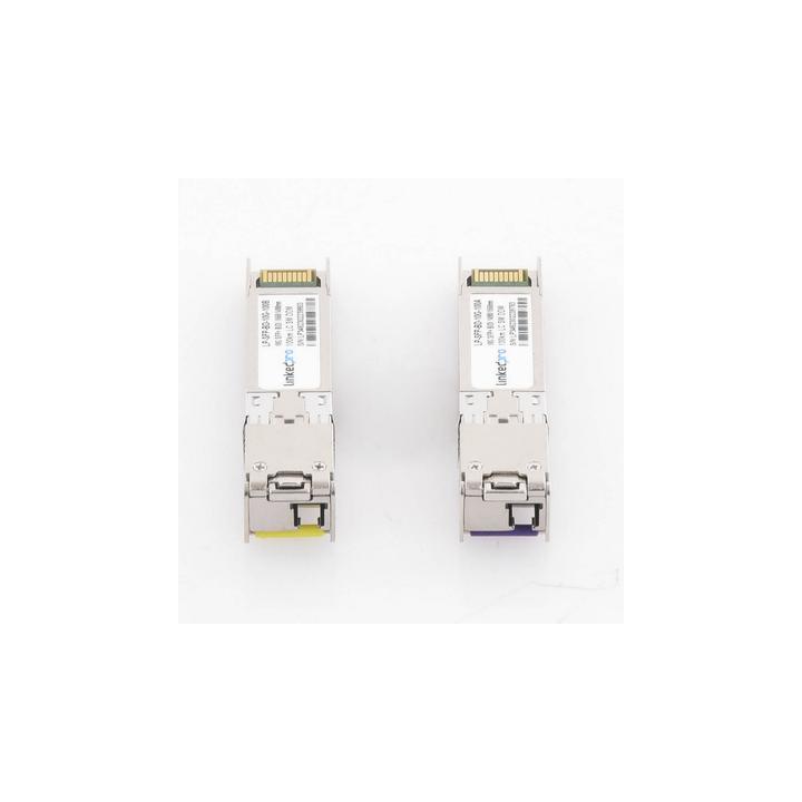 Transceptores Ópticos Bidireccionales SFP+ (Mini-Gbic) / Monomodo 1490 & 1550 nm / 10 Gbps / 10GBASE-BX / Conector