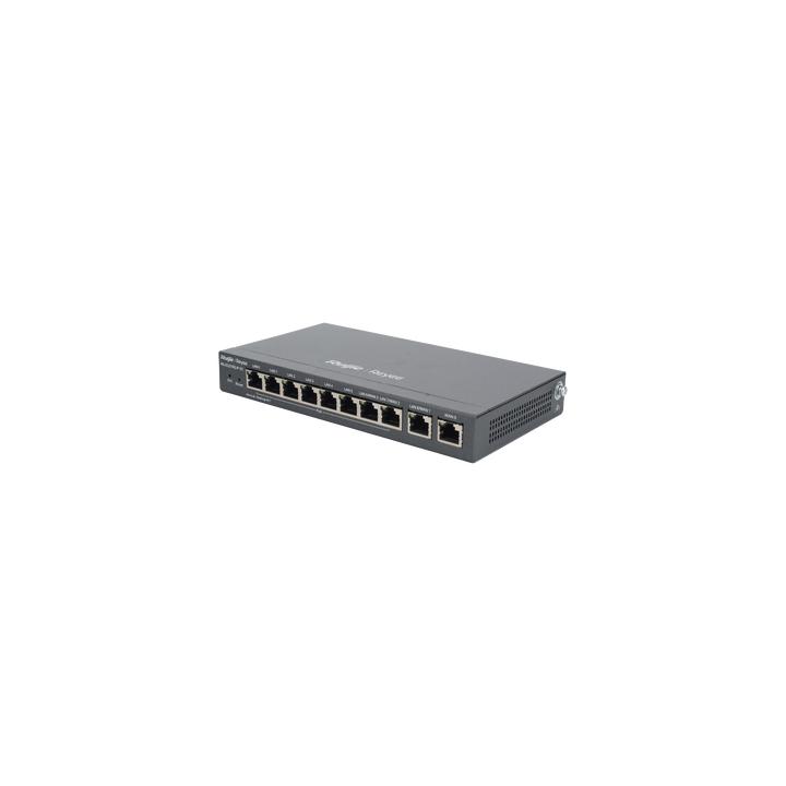 Router Balanceador con Función SD-WAN, PoE+ hasta 110 Watts, Hasta 4 Servicios de Internet y hasta 200 clientes con