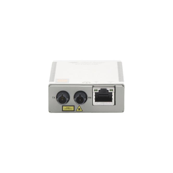 Convertidor de medios Fast Ethernet a fibra óptica, conector ST, multimodo (MMF), distancia hasta 2 km
