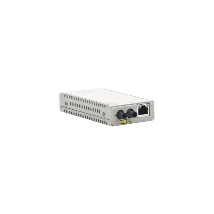 Convertidor de medios Fast Ethernet a fibra óptica, conector ST, multimodo (MMF), distancia hasta 2 km