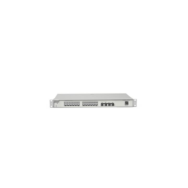 Switch Administrable Capa 3 con 24 puertos Gigabit + 4 SFP+ para fibra 10Gb, gestión gratuita desde la nube