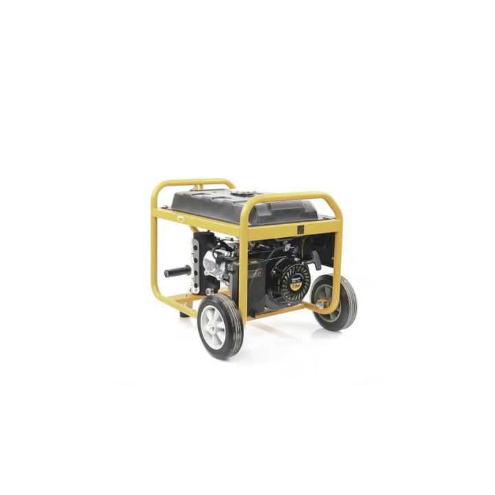 Generador a Gasolina / Planta de Emergencia 3kW (7HP), 110Vca, Encendido de Jalón, Jaula con Ruedas para Fácil