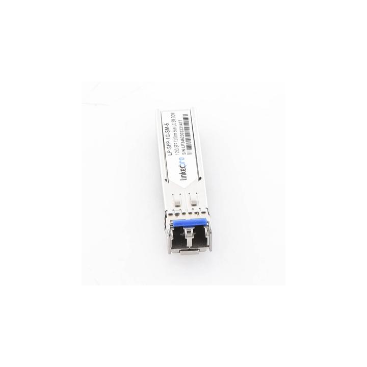 Transceptor Óptico SFP (Mini-Gbic) / Monomodo 1310 nm / 1.25 Gbps / 1000BASE / Conectores LC/UPC Dúplex / DDM / Hasta