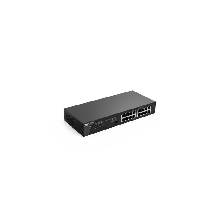 Switch no administrable, Visible en la Topología en la Nube, con 16 puertos Gigabit