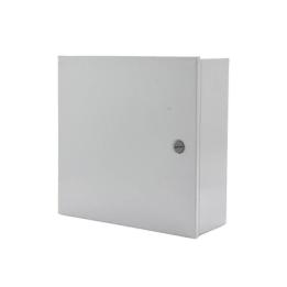 Gabinete de Acero, Uso Interior (Nema 1)  de 80 x 60 x 20 cm con Placa Interna / Tipo Telefónico.