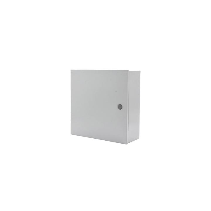 Gabinete de Acero, Uso Interior (Nema 1)  de 80 x 60 x 20 cm con Placa Interna / Tipo Telefónico.