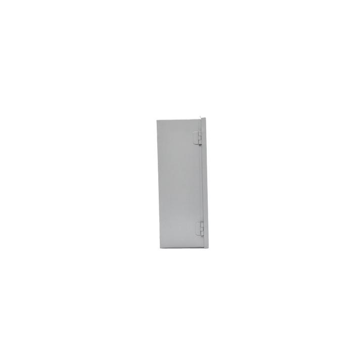 Gabinete de Acero, Uso Interior (Nema 1)  de 80 x 60 x 20 cm con Placa Interna / Tipo Telefónico.