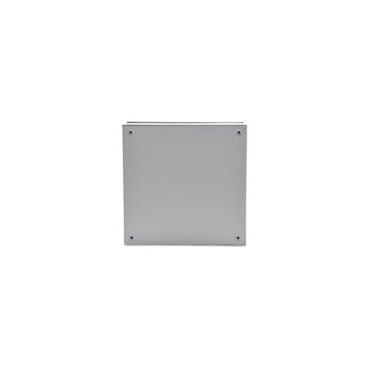 Gabinete de Acero, Uso Interior (Nema 1)  de 80 x 60 x 20 cm con Placa Interna / Tipo Telefónico.