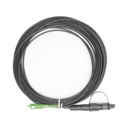 Jumper de Fibra Óptica, Conector SC/APC - Conexión a Caja FDP460, Redondo, 10 Metros (32.81 Pies), Forro 3 mm,