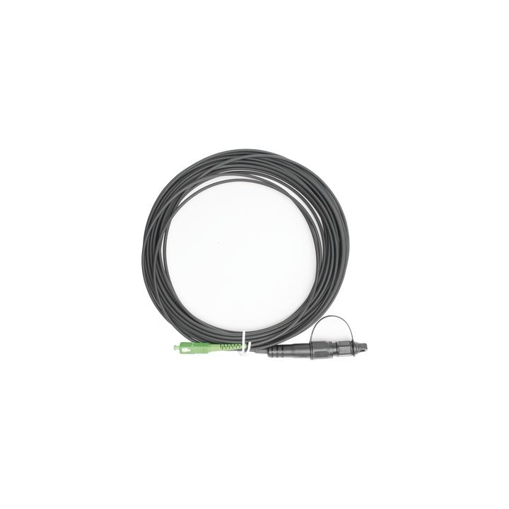 Jumper de Fibra Óptica, Conector SC/APC - Conexión a Caja FDP460, Redondo, 10 Metros (32.81 Pies), Forro 3 mm,
