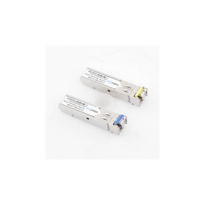 Transceptores Ópticos Bidireccionales SFP (Mini-Gbic) / Monomodo 1310 & 1550 nm / 1.25 Gbps / 1000BASE-BX / Conector