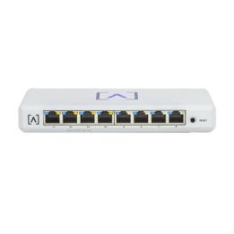 Switch Gigabit PoE+ Administrable / 8 puertos 10/100/1000 Mbps (4 de ellos PoE+ 802.3af/at) / Hasta 60W /