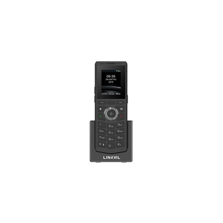 Teléfono IP Wi-Fi portátil y elegante diseñado para aplicaciones de comunicación móvil.