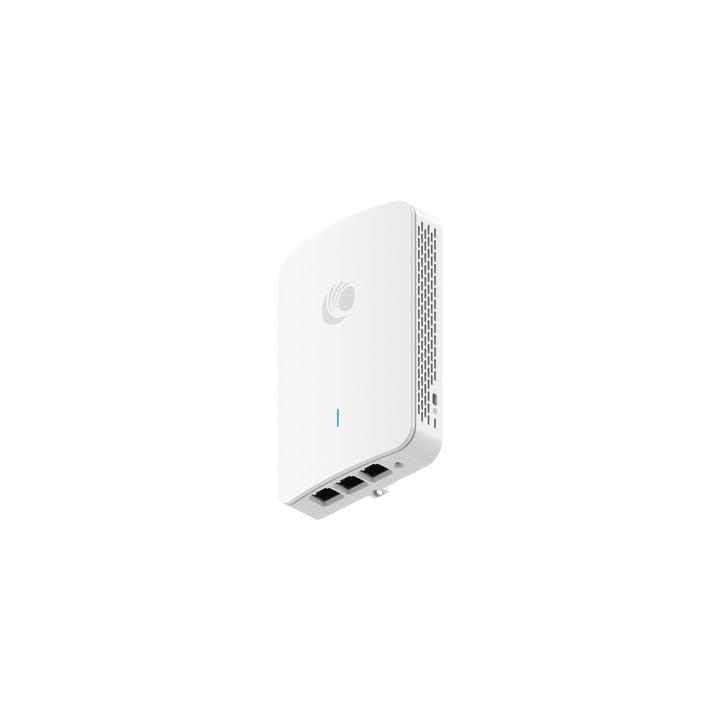 Punto de Acceso Empresarial Wi-Fi 6 / Con diseño para Pared /  3 Puertos Gigabit (1 con Salida PoE) / Doble banda en (