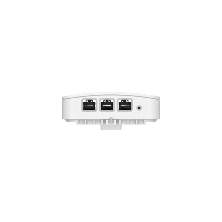 Punto de Acceso Empresarial Wi-Fi 6 / Con diseño para Pared /  3 Puertos Gigabit (1 con Salida PoE) / Doble banda en (