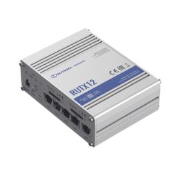 Router Industrial Dual LTE Cat 6 / 600 Mbps / 5 Puertos Gigabit / WiFi 5 / Doble SIM / GNSS / PoE / -40°C a 75°C