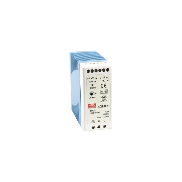 Fuente de poder Industrial Riel Din 5Vcc, 40W