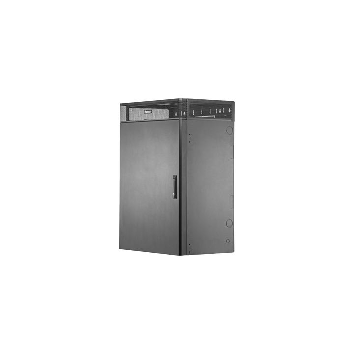 Gabinete de Montaje en Pared TrueEdge™, Con 9 UR para Equipo Activo y 9 UR para Paneles de Parcheo, Fabricado en