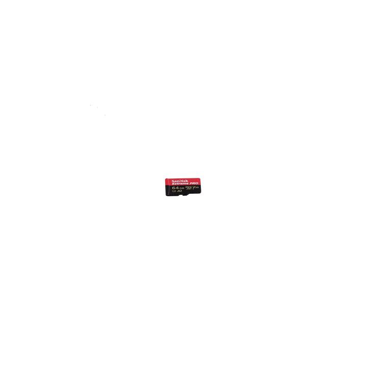 SANDISK EXTREME PRO MICROSD CARD 64GB, INCLUYE ADAPTADOR