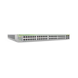 Gigabit webSmart switch, 48 Puertos Totales, 24c/PoE+ 10/100/1000T, 4 Puertos SFP