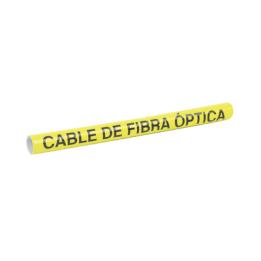 Marcador de Fibra Óptica Color Amarillo, Diámetro de Aplicación de 6.4 a 12.5 mm