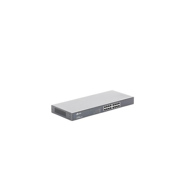 Switch Gigabit no administrable de 16 puertos 10/100/1000 Mbps para rack