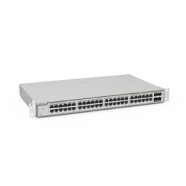 Switch Administrable Capa 3 con 48 puertos Gigabit + 4 SFP+ para fibra 10Gb, gestión gratuita desde la nube