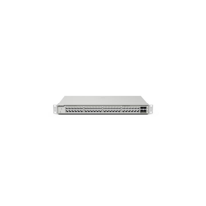 Switch Administrable Capa 3 con 48 puertos Gigabit + 4 SFP+ para fibra 10Gb, gestión gratuita desde la nube