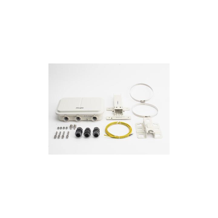 Punto de acceso WiFi6 para exterior Omni-Direccional 360° IP68 hasta 2975Mbps doble banda 802.11AX MU-MIMO 2x2