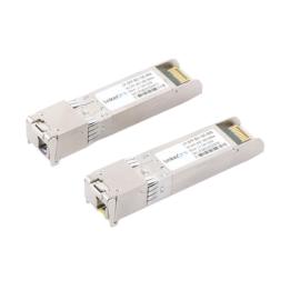 Transceptores Ópticos Bidireccionales SFP+ (Mini-Gbic) / Monomodo 1490 & 1550 nm / 10 Gbps / 10GBASE-BX / Conector
