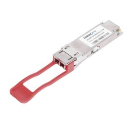 Transceptor Óptico QSFP+ (Mini-Gbic) / Monomodo 1310 nm / 40 Gbps / 40GBASE-ER4 /Conectores LC/UPC Dúplex / DDM /