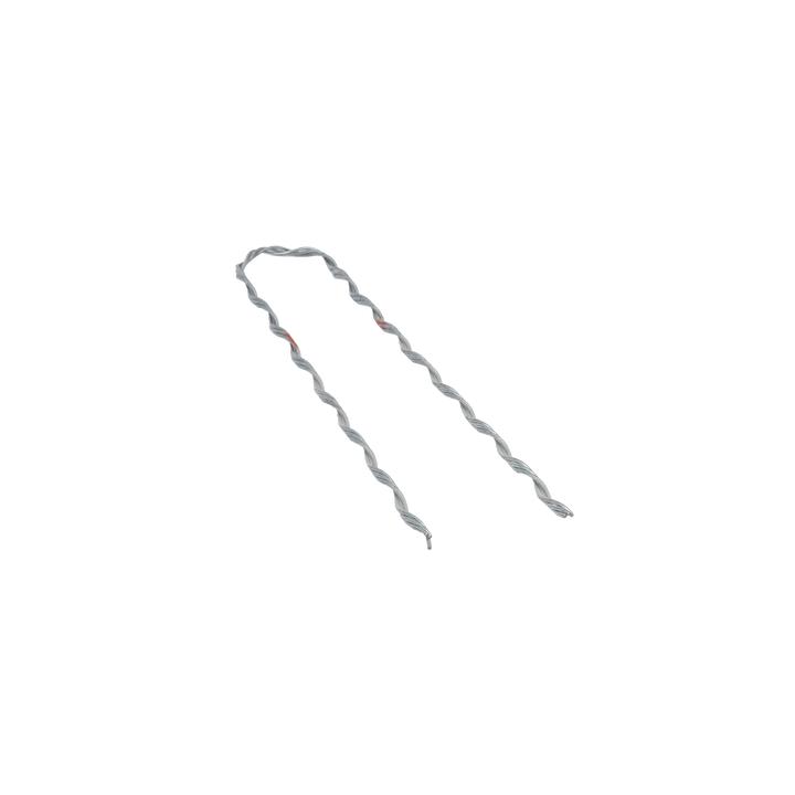 Remate Preformado para Fibra Óptica Figura 8, Span 100 m, para mensajero de acero con diámetro Φ 3.6  mm