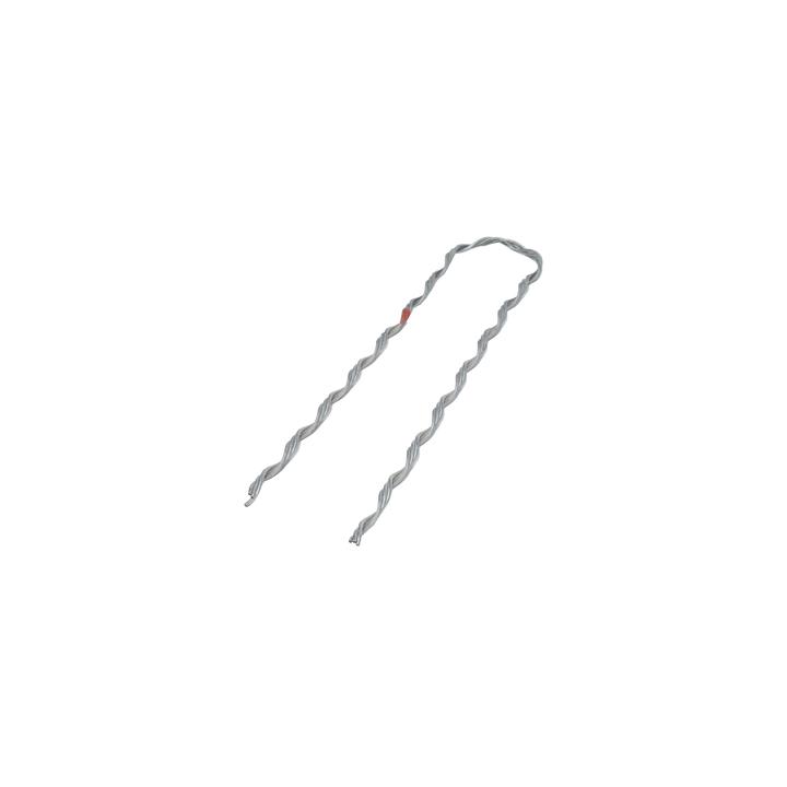 Remate Preformado para Fibra Óptica Figura 8, Span 100 m, para mensajero de acero con diámetro Φ 3.6  mm