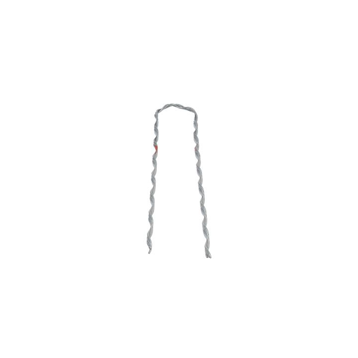 Remate Preformado para Fibra Óptica Figura 8, Span 100 m, para mensajero de acero con diámetro Φ 3.6  mm