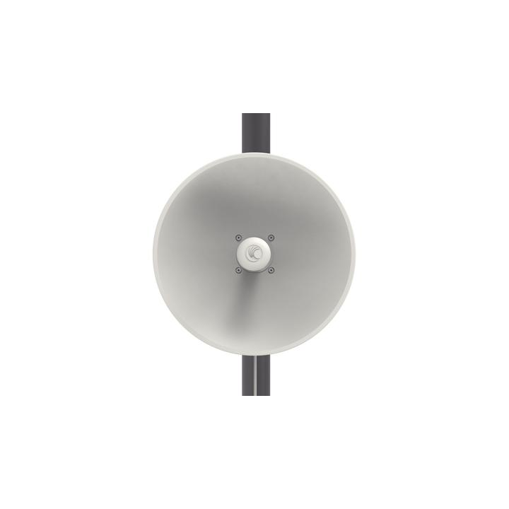 ePMP Force 200L para zonas con alta interferencia, hasta 200 Mbps, 4910 - 5970 MHz, 802.11n, Antena de 25 dBi, latencia