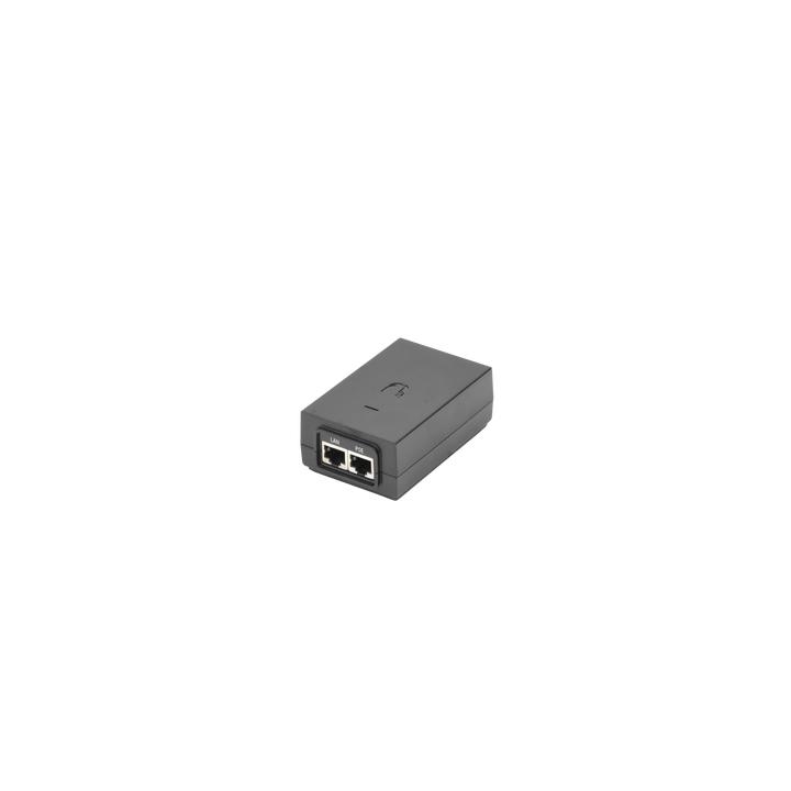 Adaptador PoE Ubiquiti de 24 VDC, 1.0 A con puerto Gigabit